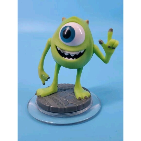 Disney Infinity 1.0 Character: MIKE WAZOWSKI Monsters Inc  Cake Topper Figure - Picture 7 of 7